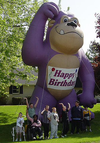Outdoor Advertising Balloons, Chicago Balloons